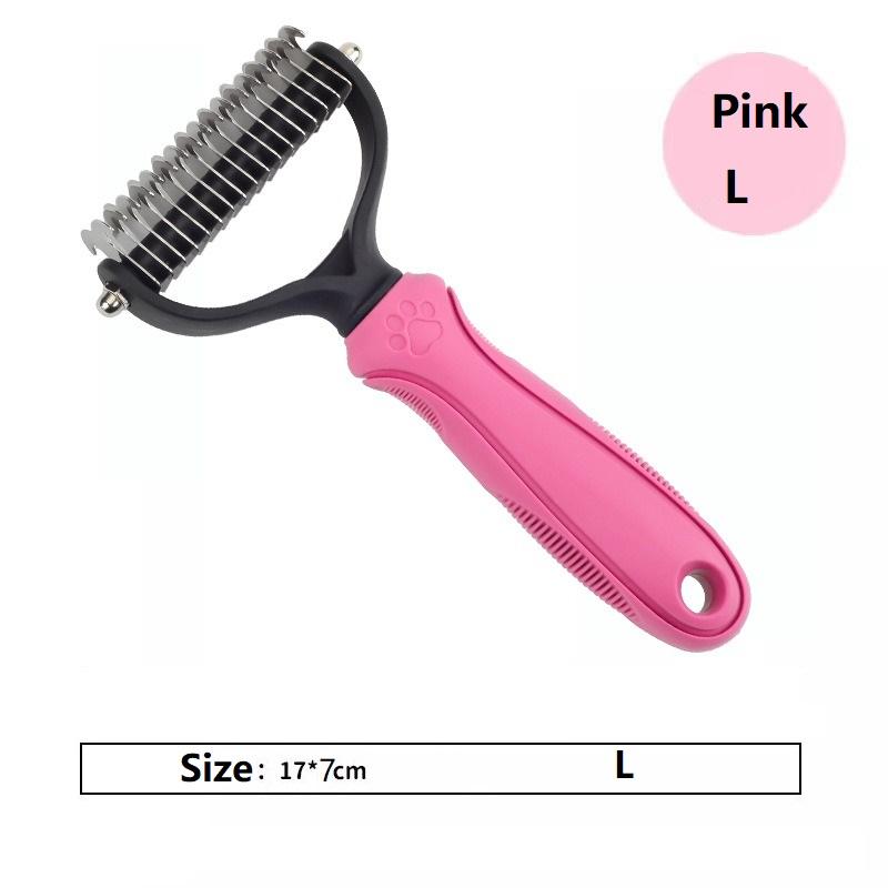 Pet Deshedding Brush Dog Hair Cats Comb Brush for Dog Grooming Shedding Supplies Short Hair Puppy Brush Large Dog Comb