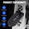 Car Door Step with Hook,  Foldable Metal Automotive Anti-Skid Pedal, Universal Thickened Vehicle Roof Rack Assistance Step