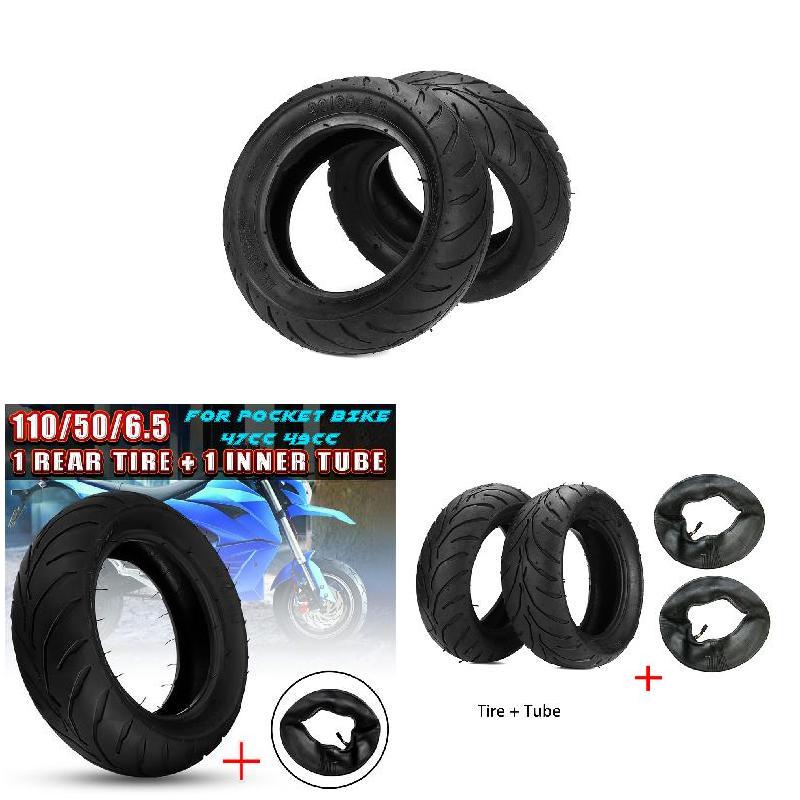 2x Motorcycle Tyre Inner Tube 2.50-10 for Yamaha PW50 TTR50 Honda CRF50 XR50