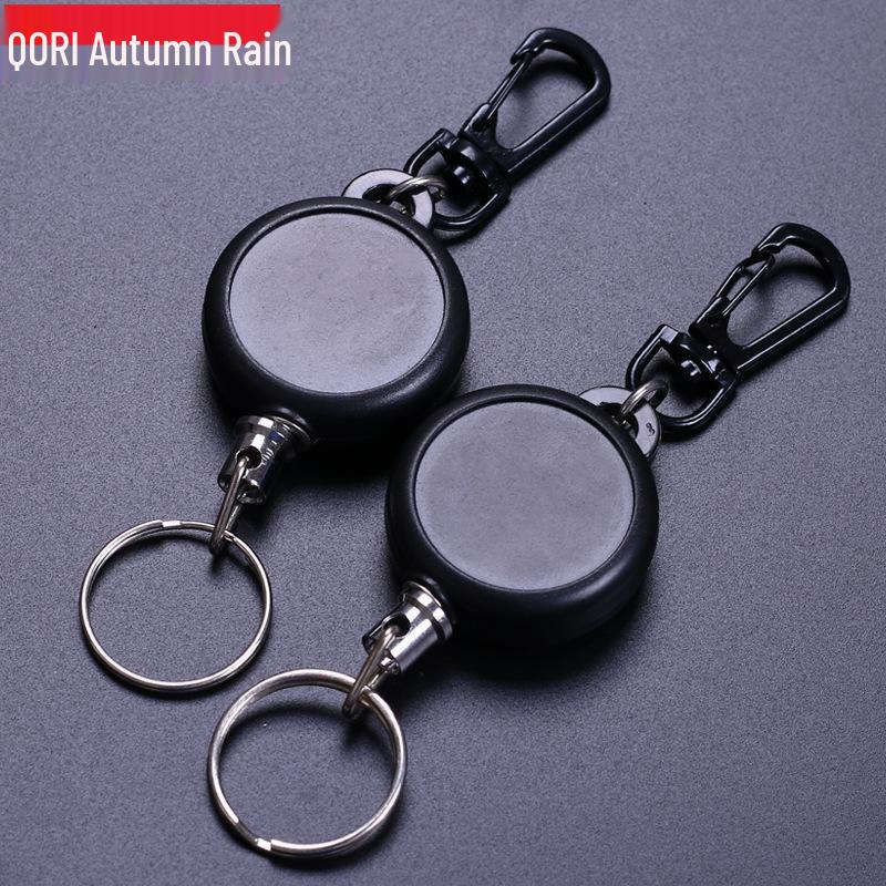 Qiuyu Retractable Badge Holder with Epoxy Key Yoyo