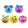 2Pcs Dog Face Stress Relief Toy Cartoon Expression Squeeze Fidget Toy Slow Rising Home Office Worker Anxiety Reduction Stress Ball