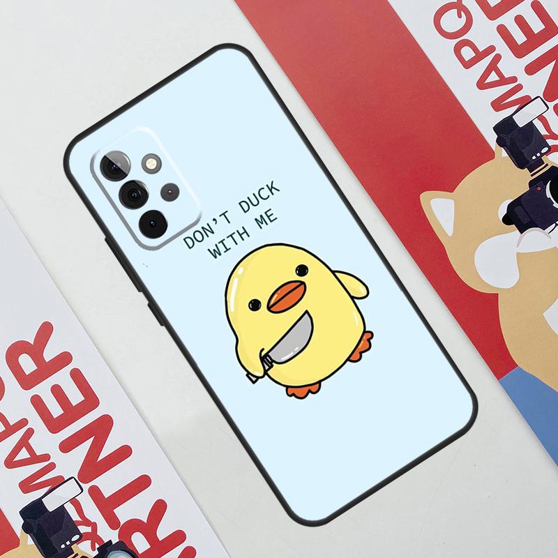 

Чехол с изображением ножа с изображением утки для Samsung Galaxy A34 A24 A54 A14 A52 A42 A32 A22 A12 A51 A71 A53 A33 A23 A13 Samsung A34 5G