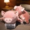 Entzückendes rosa Schweinchen Plüschtier Kissen - Niedliches Pfirsich-Po-Design, Perfekt für Bett, zum Hinlegen und Kuscheln. Großartig für Geburtstagsgeschenke für Mädchen!