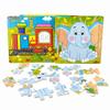1 Stück 14,7 cm/5,79 Zoll Holzpuzzle Transportfahrzeug Meerestier Stil Puzzles Spiel Kinder Lernspielzeug für Kinder