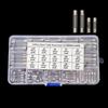 150PCS 0.25A-30A 15value 0.25A 0.5A 1A 2A 3A 5x20mm 6x30mm Glass Fuse Assorted Kit Box 5A 8A 10A 15A 20A 30A
