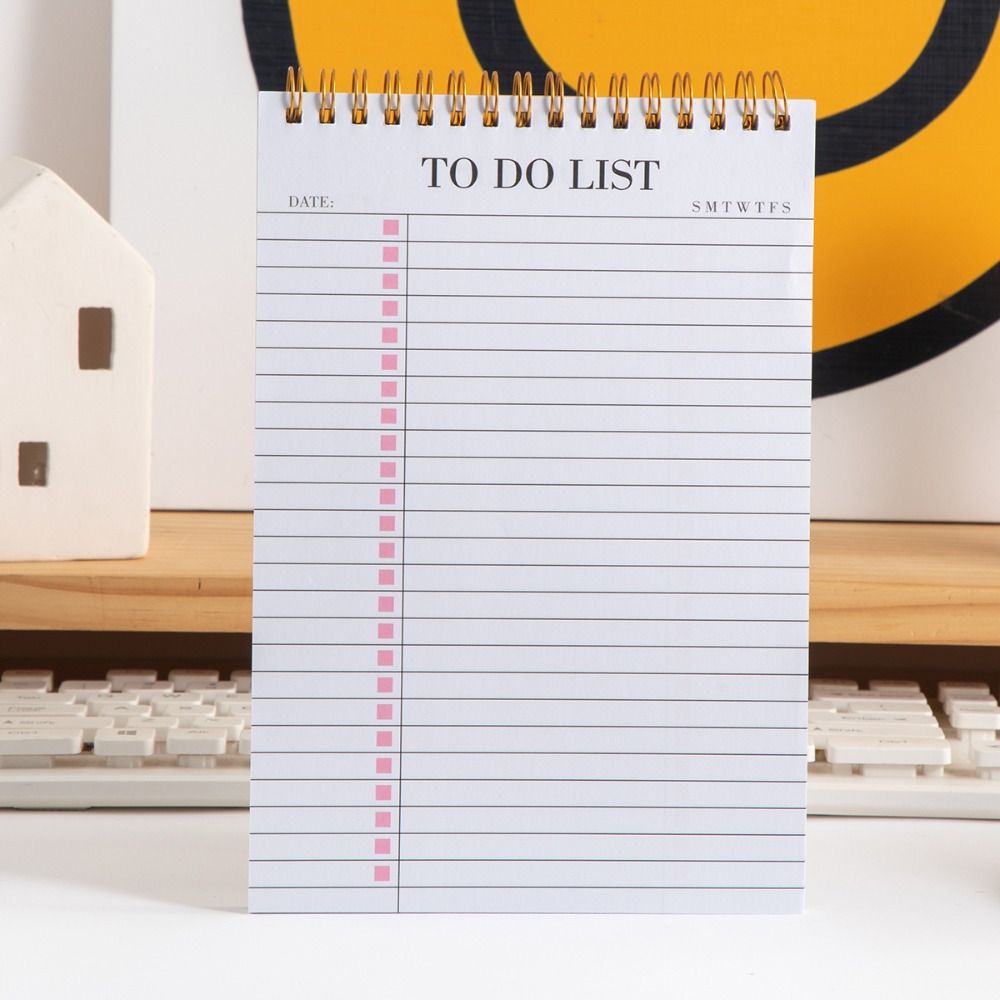 Spiral 2026 Planner A5 To Do List Notepad New Appointment Book  for School Office