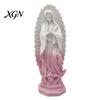 Handmade Retro Figurine Our Lady of Guadalupe Religious Statue, Virgin Mary Figurine, Resin Sculpture, Collectable Character Inspirational Art
