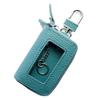 AWESOME ASK-2CMW004 Smart Key Case, Double Zipper Type with Clear Window, Light Blue