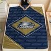 Georgia Southern Eagles Print Flannel Blanket High Quality Warm Comfortable Cover for All Seasons Perfect for Gifts Home Decor
