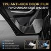 For Changan CS35 2012-2017 Clear TPU Car Door Anti Kick Pad Inner Side Edge Film Front and Rear Door Side Panel Protection Pad