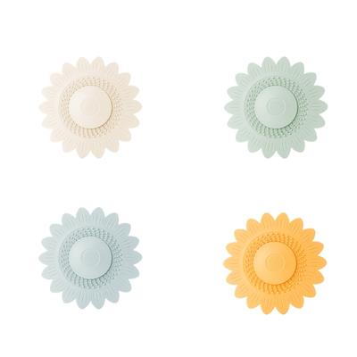 Waterproof Silicone Sink Plug Sink Drain Stopper Hair Stopper Bathtubs Drainage Stopper Shower Drain Covers Protector
