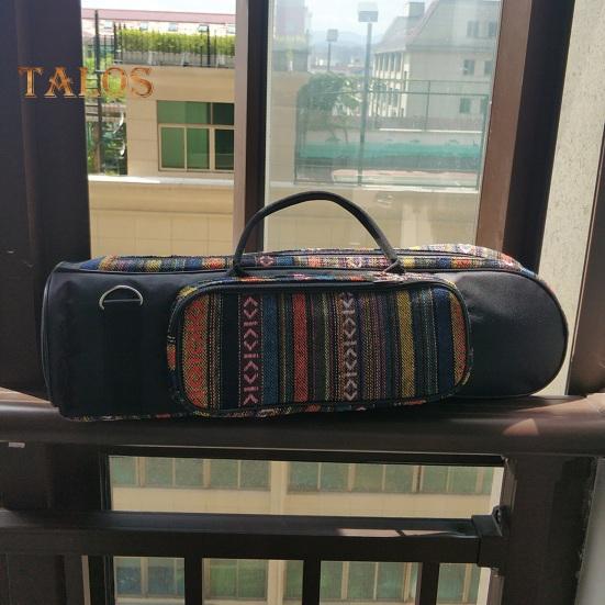 Trumpet Gig Bag High-Density Oxford Cloth Soft Case Double Zippers Adjustable Shoulder Belt Waterproof Musical Instrument Bag