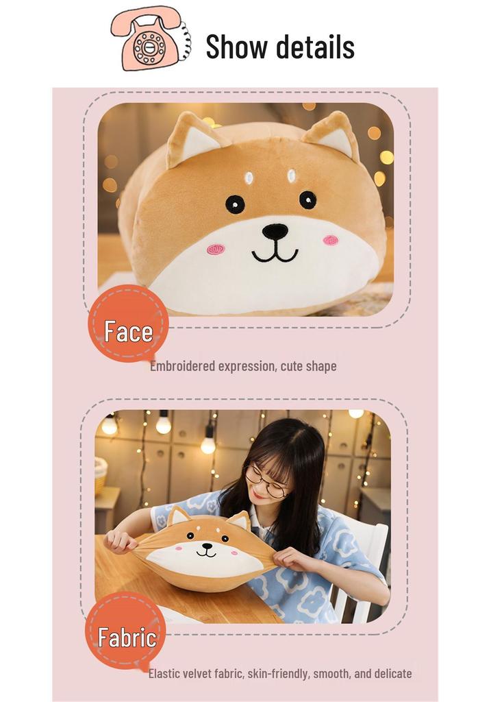 Cartoon Animal Winter Hand Warmer Pillow - Office Nap & Christmas Gift