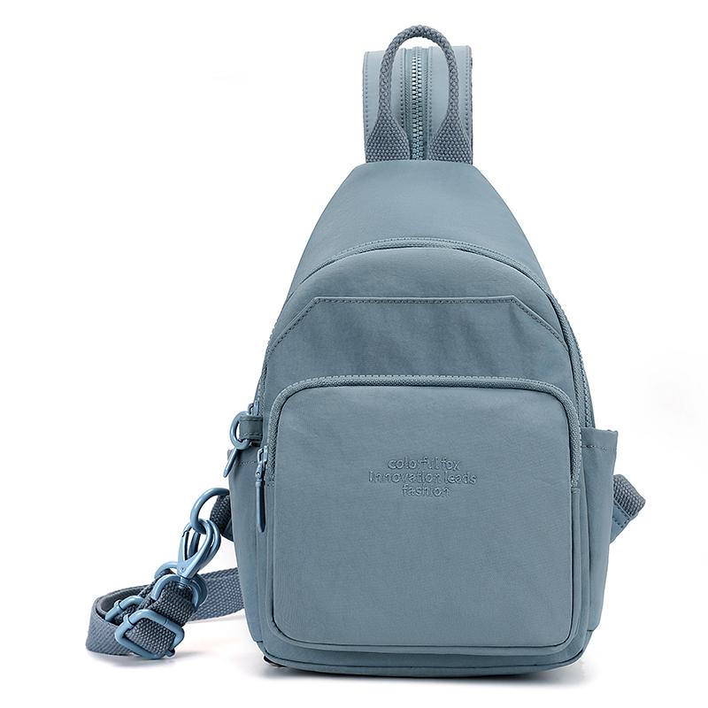 High Quality Fabric Female Small Backpack Fashion Casual Women bag multi-pocket Pretty Style Girls Shopping Crossbody Bag