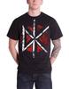 Dead Kennedys Distressed Logo Offizielles Neues Schwarzes T-Shirt für Herren Unisex T-Shirt