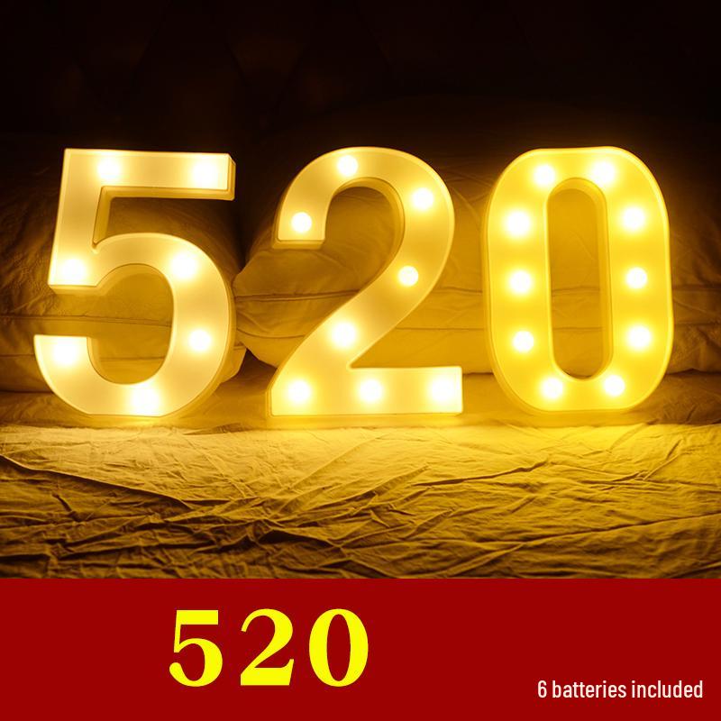 Happy Birthday Light-Up Letter Sign: Surprise Party Decoration for Girls