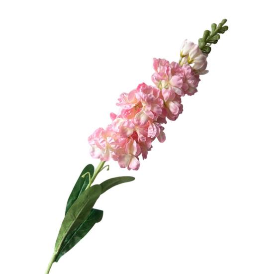 

Искусственный дельфиниум, реалистичные искусственные цветки дельфиниума с листьями, искусственная веточка дельфиниума для домашней цветочной композиции, украшение для вечеринки, реквизит для фотосъемки розовый