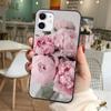 Yinuoda Elegant Pink Purple Peony Flower Onthe Vase Phone Case for iPhone 11 12 13 mini pro XS MAX 8 7 6 6S Plus X 5S SE 2020 XR