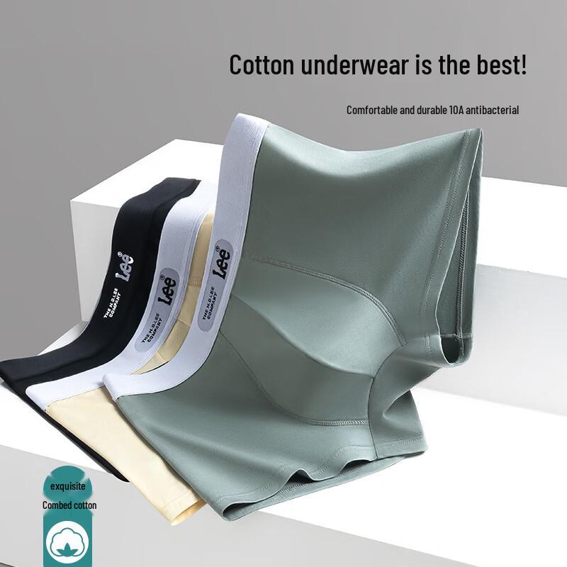 Lee Men's 10A Antibacterial Mulberry Silk Boxer Briefs