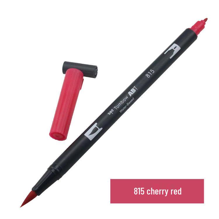 Tombow ABT Warm Color Double-Ended Watercolor Brush Pen for Students