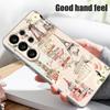Fashion Collage Style Case For Samsung Galaxy S26 Ultra S25 Edge S24 Plus S23 FE S22 A17 A54 A55 A56 A57 5G Magnetic For Magsafe Matte Cover