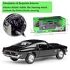 1/24 Scale Welly  1969 Ford Mustang Boss 429 Alloy Car Model Diecasts Metal Toy Vehicles Car Model High Simulation Collection Childrens Gifts