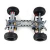 MOC 4WD Independent Suspension Differential Chassis Steering Axle Building Blocks Four-wheel Drive Tech Car Parts Toys Kids Gift