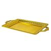 Irregular European Style Golden Banquet Tray Light Luxury High Aesthetic Fruit Platter for Home Decoration Creative Living
