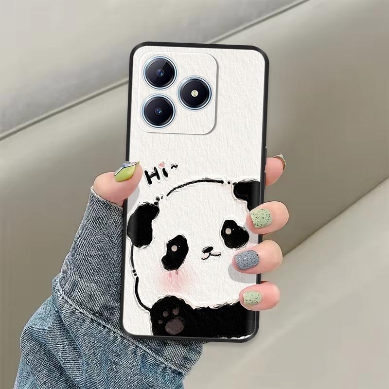 For Realme C61 Case Realme C63 Phone Cases Cartoon Full Coverage Cover Soft Liquid Silicone Case For Realme C61 C63 RealmeC61