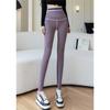 DX~~ High Waist Plus Size Shark Pants Plus Fat Plus Size Yoga Pants Plus Velvet Warm Leggings