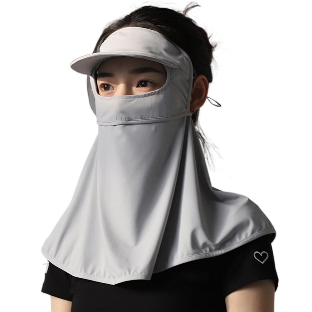 Mesh Summer Mask Sun Protection Neck Wrap Cover Breathable Neck Gaiter Scarf Hiking