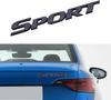1PC Car Accessories Sticker Styling Metal 3D Chrome Black Car Trunk Racing Sport Word Letter Logo Emblem Badge Decal Sticker