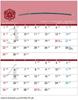 Desktop Sword Calendar Touken Ranbu ONLINE 2026 Desktop Calendar / CL26-0802