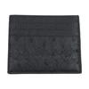 Bottega Veneta Intrecciato Woven Design Ostrich Leather Card Holder Men Accessories Black 547880VE0B88757