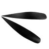 For Mitsubishi Lancer Ralliart 2004-2006 Glossy Black Car Sticker Front Headlights Eyebrow Eyelid Trim Cover