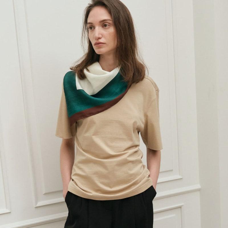 SANDBEIGE MATCHESFASHION COLOR SCARF