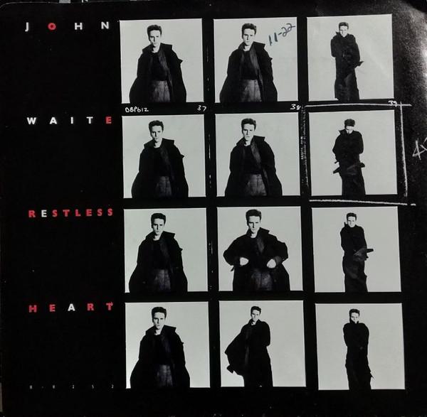 

7inch Record JOHN WAITE Restless Heart B8252 EMI America 1984 Canada Rock Used