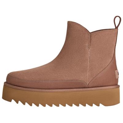 Alina Fashionable Comfortable Short Snow Boots Women Boots Brown 1166731-RYK