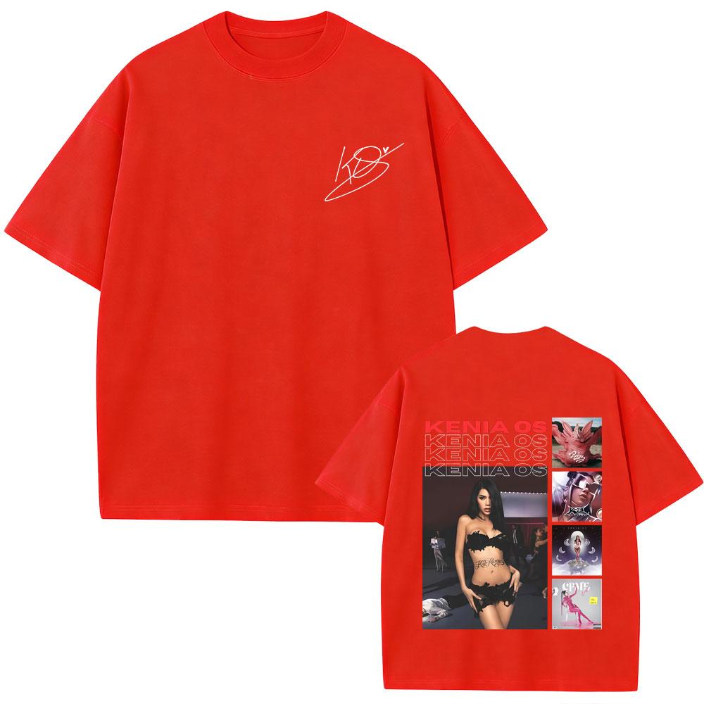 

Singer Kenia Os Music Album Cover Graphic Tshirt Unisex Women Fashion Casual Oversized T Shirts Unsiex Vintage Soft Cotton Tshirt S