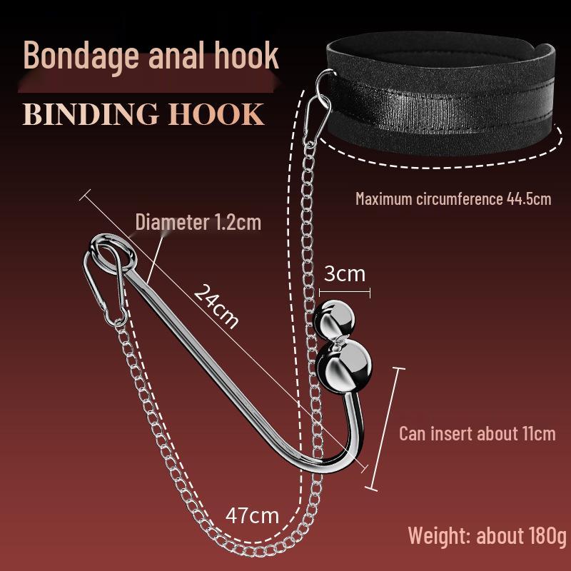 Long Love SM Set: Adult Erotic Bondage Toys with Handcuffs, Gag, and Flirting Restraint Props for Couples.