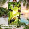 LEGO Ninjago Beach Towel, Personalized Custom Text, Quick Dry Soft Large Towel For Swimming Pool Travel