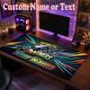 Penrith Panthers Customized Name Text Mouse Pad, Large Desk Mouse Mat Personalized Home Office Present
