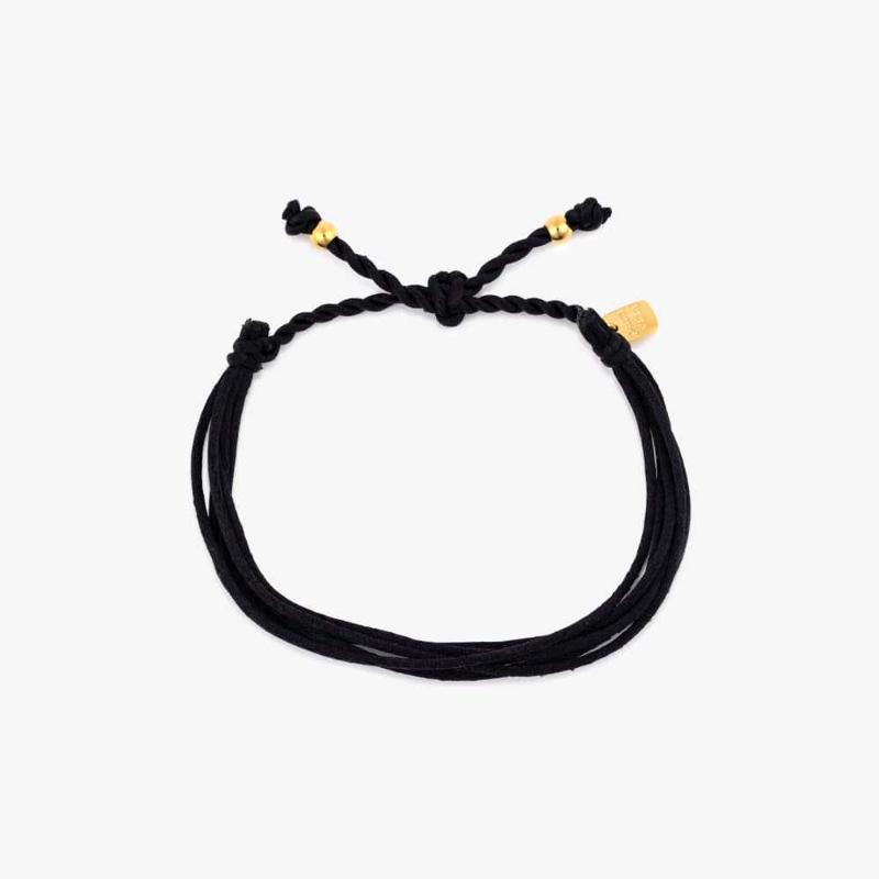 

Bracelet Stainless Steel Pendant Color Dopamine Braided Rope Bracelet Electroplated 18K Gold Color Retention