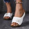 Fashion Woman Shoes Sandals Summer Soft Ladies Shoes Slides Women's Sandals Wedge Women's Shoes Outdoor Slipper Footwear Female