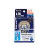 ELPA Waterproof LED Decorative Bulb, Mini Ball Shape, 26mm Base (G40), Clear Warm White (LDG1CL-G-GWP256)