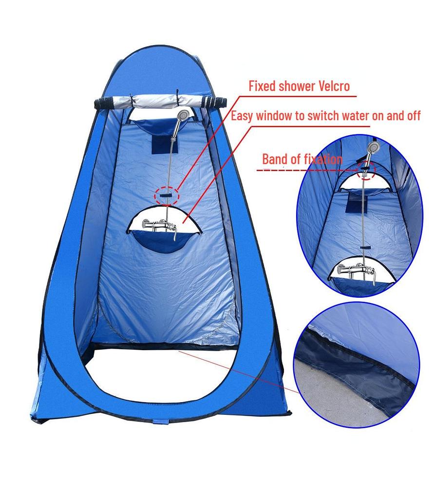 Outdoor Camping Toilet Changing Tent Automatic Shower Bath Tent Fishing Bath Toilet Changing Shed