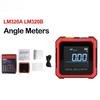 LM320 Series Portable Digital Protractor Electronic Angle Meter Multifunctional Magnetic Inclinometer Angle Tester