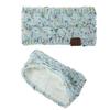 New Plush Headband Winter Warm Wide Elastic Hair Band Solid Wide Turban Ear Warmer Hairband Soft DIY Hair Accessories Headwear