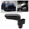 Zentrale Armlehnenbox mit Getränkehalter Ersatz für Mercedes Smart Fortwo Forfour 453 15-19 Getränkehalter Auto Becherhalter