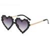 New Cute Children's Sunglasses Travel Sunscreen Trend Korean Edition Fashion Irregular Heart Shaped Baby Sunglasses